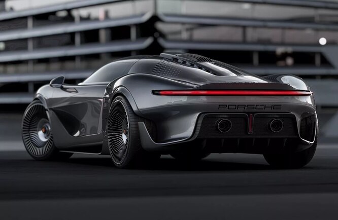 Преемник Porsche 918 Spyder: дизайнеры показали концепт 960 GT RS