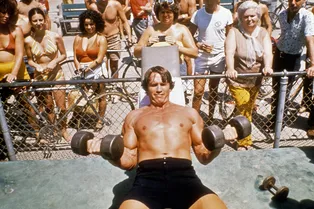 Как правильно выполнять легендарный жим Арнольда Шварценегерра