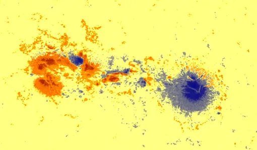 Группа солнечных пятен 4366 по количеству зафиксированных сильных вспышек уже вышла на второе место в XXI веке