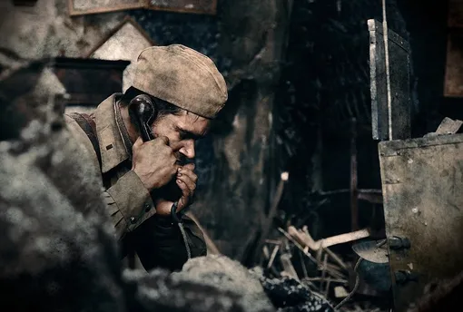 Кадр из фильма «Сталинград» (2013)