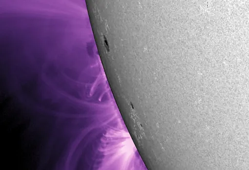 Поверхность и корона Солнца 30 января 2026 года