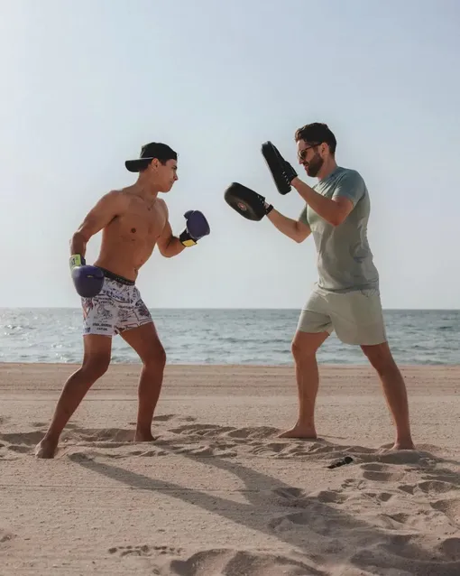 Тренировка гонщика Формулы-1 Ландо Норриса