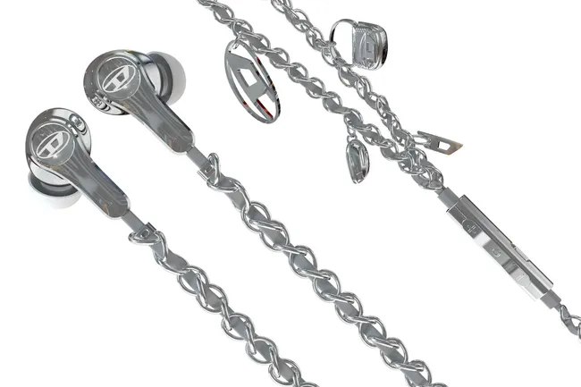 Два в одном: Diesel выпустил проводные наушники-ожерелье