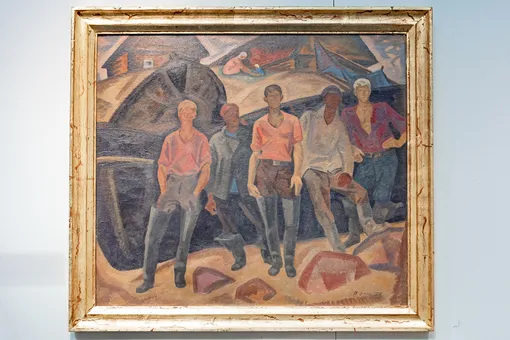 Петр Оссовский «Рыбаки Псковского озера»