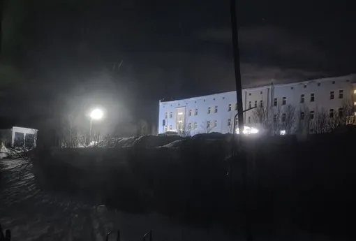 Отключение света в Заозерске: фото местной больницы Отключение света в Заозерске: фото местной больницы