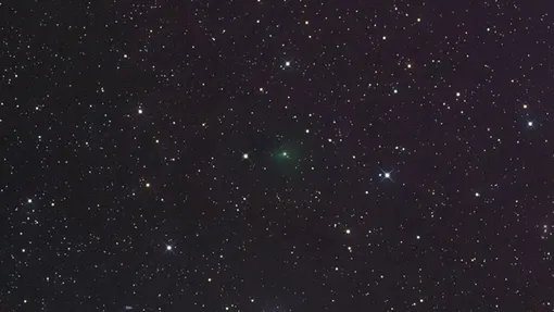 7 сентября 2025 года комета 3I/ATLAS приобрела отчетливый зеленый цвет