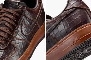 Air Force премиум-класса: Nike выпустил кроссовки из «крокодиловой» кожи за 45 тысяч рублей