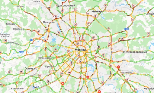 Пробки в Москве утром 27 января 2026 года