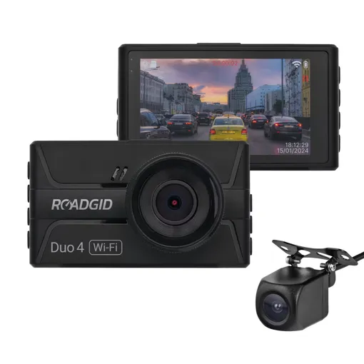 Видеорегистратор Roadgid с камерой заднего вида Duo 4 (5 800 ₽)
