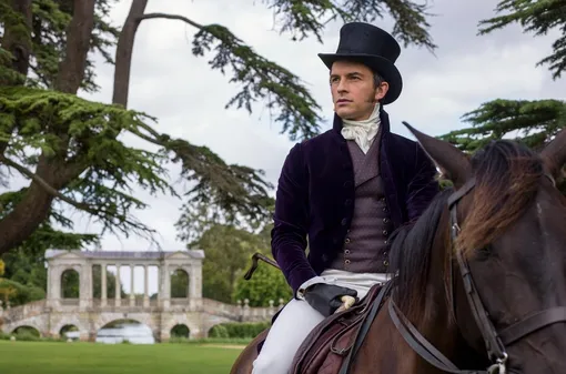 Кадр из сериала «Бриджертоны»