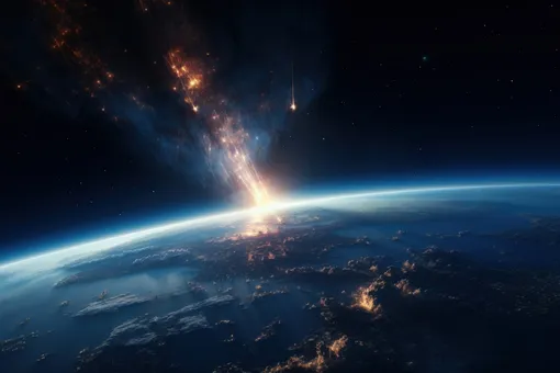 Метеорит или корабль пришельцев? Загадочная вспышка в небе напугала жителей Набережных Челнов Метеорит или корабль пришельцев? Загадочная вспышка в небе напугала жителей Набережных Челнов