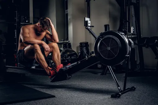 Тренировка в спортзале