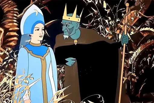 Кадр из мультфильма «Царевна-лягушка» (1954)