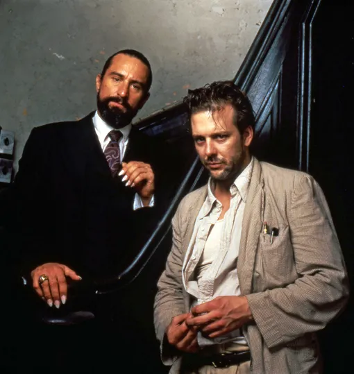 Роберт Де Ниро и Микки Рурк в фильме «Сердце ангела» (1987)
