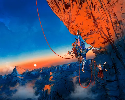 Кадр из игры «Cairn» Лучшие игры