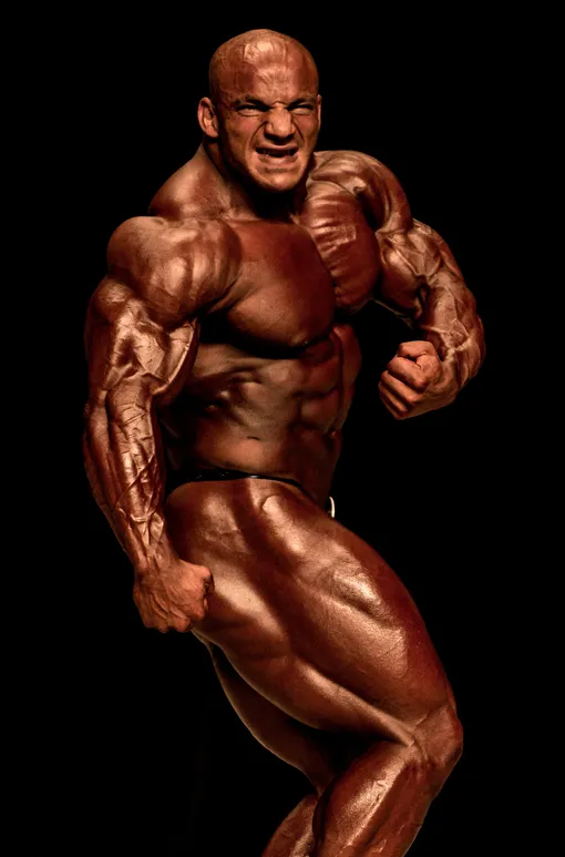 Мамду Элссбиай выступает на чемпионате "Мистер Олимпия" в 2013 году