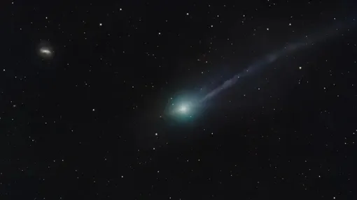 Изображение кометы 3I/ATLAS, сделанное 16 ноября Сатору Муратой в Нью-Мексико