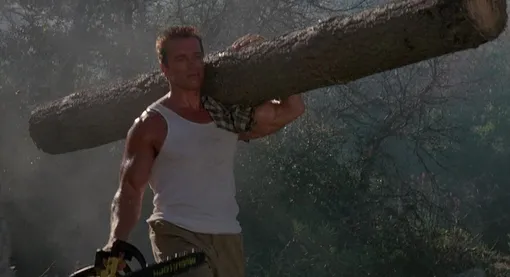 Кадр из фильма «Коммандо», 1985 год Коммандо 1985